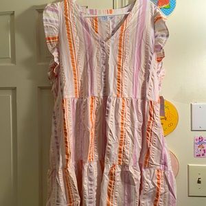 Time and Tru striped dress (NWOT)